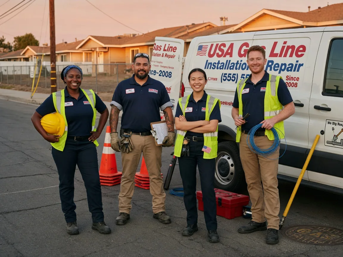 Gas Line Installation company in Scales Mound, IL